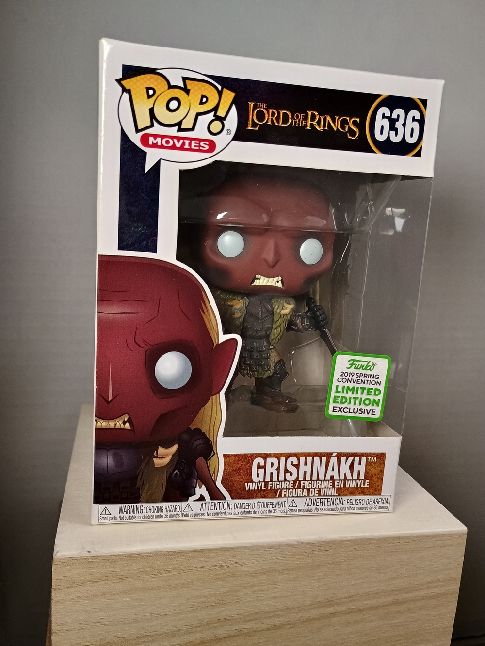 Funko Pop! Movies The Lord of the Rings Grishnákh #636 Vinyl Figure